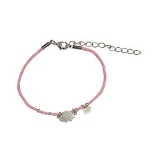 FLAT hedgehog bracelet pink